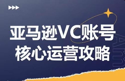 亚马逊VC账号核心玩法解析,实战经验拆解产品模块运营技巧,提升店铺GMV,有效提升运营利润-网创资源站