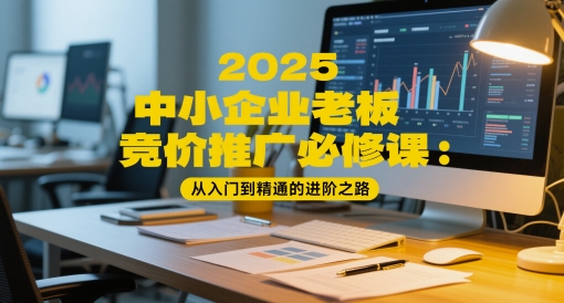 2025中小企业老板竞价推广必修课：从入门到精通的进阶之路-网创资源站