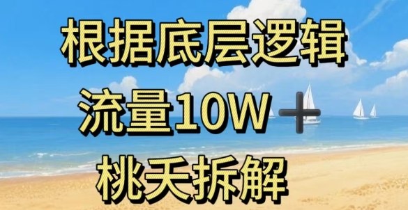 据底层逻辑，流量10W+，以安全知识科普为例-网创资源站