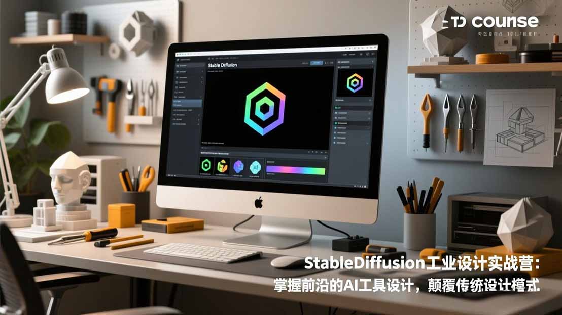 StableDiffusion工业设计实战营：掌握前沿的AI工具设计，颠覆传统设计模式-网创资源站