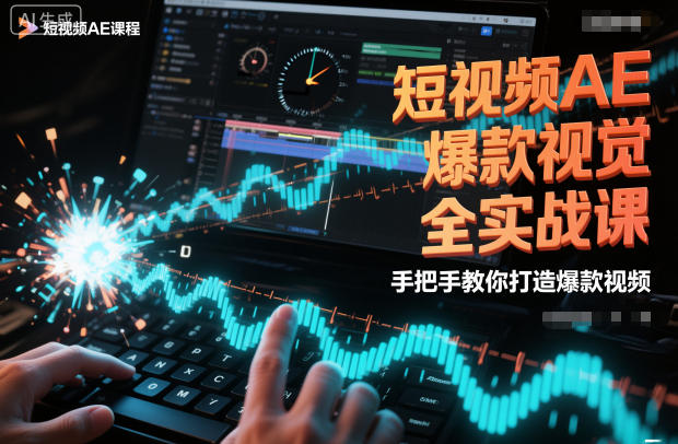 短视频AE爆款视觉全实战课，手把手教你打造爆款视频-网创资源站