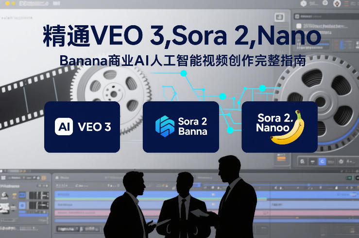 精通VEO 3，Sora 2，Nano Banana商业AI人工智能视频创作完整指南-网创资源站