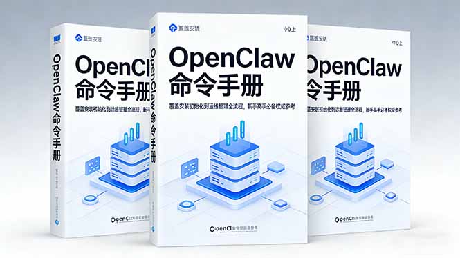 OpenClaw命令手册：覆盖安装初始化到运维管理全流程，新手高手必备权威参考-网创资源站