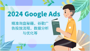 2024 Google Ads 教程：精准询盘秘籍，谷歌广告投放流程，数据分析与优化等-网创资源站