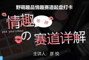 比高社群：情趣赛道训练营，野萌趣品情趣赛道起盘打卡，市场刚需项目-网创资源站