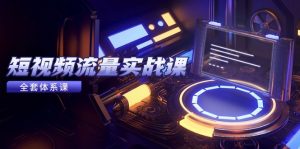 短视频流量实战课，从平台选择到内容变现，爆款公式与投放技巧-网创资源站