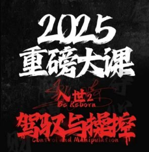 2025重磅大课,入世2,驾驭与控制-网创资源站