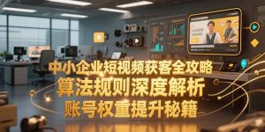 中小企业短视频获客全攻略,算法规则深度解析,账号权重提升秘籍-网创资源站