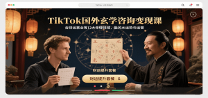 TikTok国外玄学咨询变现课，含财运事业等12大命理领域，融风水运势与运营-网创资源站