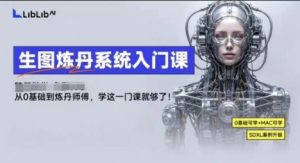 LibLibAI哩布哩布生图炼丹系统入门课，从生图到炼丹，只学这一门就够了-网创资源站