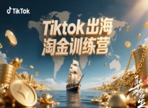 Tiktok出海淘金训练营，跨境电商TK实战变现-网创资源站
