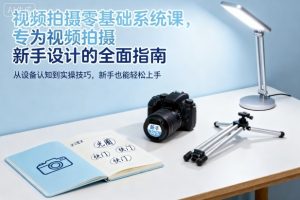 视频拍摄零基础系统课，专为视频拍摄新手设计的全面指南-网创资源站