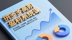 拼多多高阶盈利系统课，强付费策略、活动爆破、首页推荐，实现店铺稳定盈利(更新12月-网创资源站