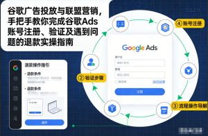 谷歌广告投放与联盟营销，手把手教你完成谷歌Ads账号注册、验证及遇到问题的退款实操指南-网创资源站