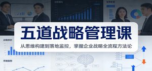 五道战略管理课:从思维构建到落地监控,掌握企业战略全流程方法论-网创资源站