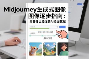 Midjourney生成式图像逐步指南:零基础也能懂的AI绘图教程-网创资源站
