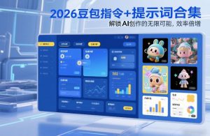 2026豆包指令+提示词合集,解锁AI创作的无限可能,效率倍增-网创资源站