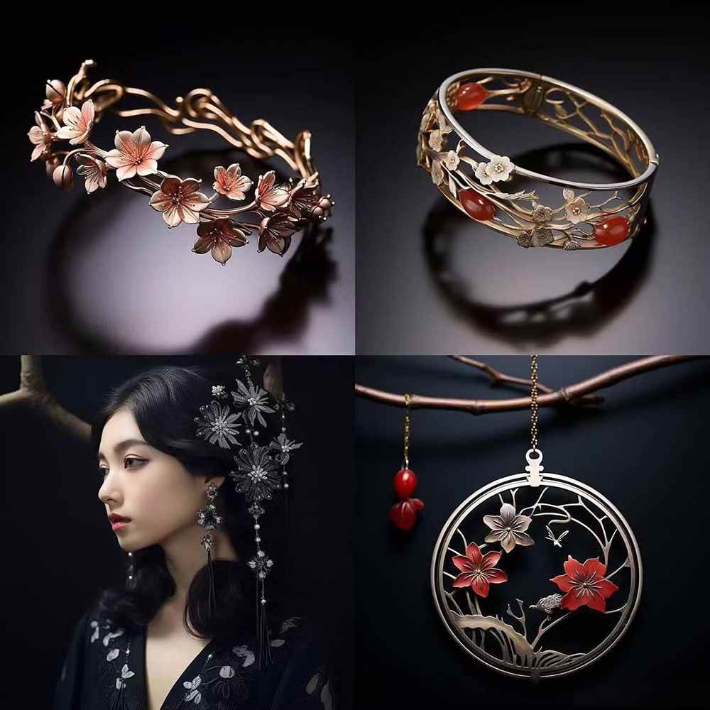 图片[5]-463个Midjourney珠宝摄影提示词：覆盖全品类珠宝，AI设计秒出专业效果-网创资源站