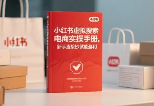 小红书⁠‬⁠‌‬⁠‬‍‍‌‬‌‍⁠‌⁠⁠‬‬‌‍虚拟搜索电商实操手册，新手直接抄就能盈利-网创资源站