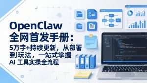 OpenClaw 全网首发手册：5万字+持续更新，从部署到玩法，一站式掌握 AI 工具实操全流程-网创资源站