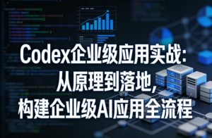 Codex企业级应用实战:从原理到落地,构建企业级AI应用全流程-网创资源站