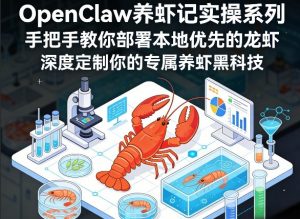 OpenClaw养虾记实操系列，手把手教你部署本地优先的龙虾，深度定制你的专属养虾黑科技(更新)-网创资源站