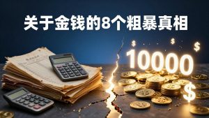 付费文章：关于金钱的 8 个粗暴真相，彻底重塑你的赚钱思维与财富认知-网创资源站